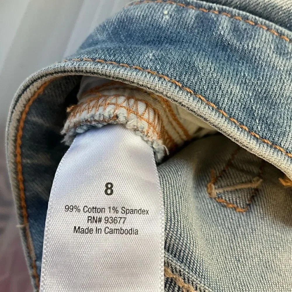 a.n.a. Midrise Denim Bermuda Shorts, 8. Light Wash Jorts up your summer game!
